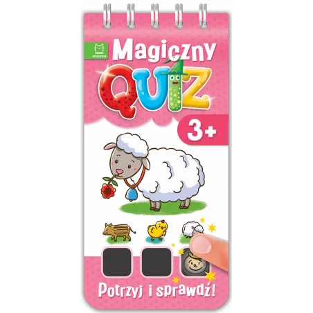 Potrzyj I Sprawdź Magiczny Quiz 3+ (Różowy) Ii Gatunek