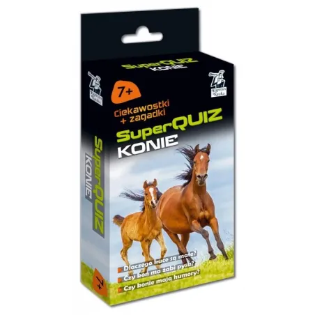 Kapitan Nauka Superquiz Konie 7+ Ii Gatunek