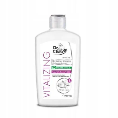 SZAMPON FARMASI DR C TUNA VITALIZING CZOSNKOWY Z CAPIXYL 500 ML