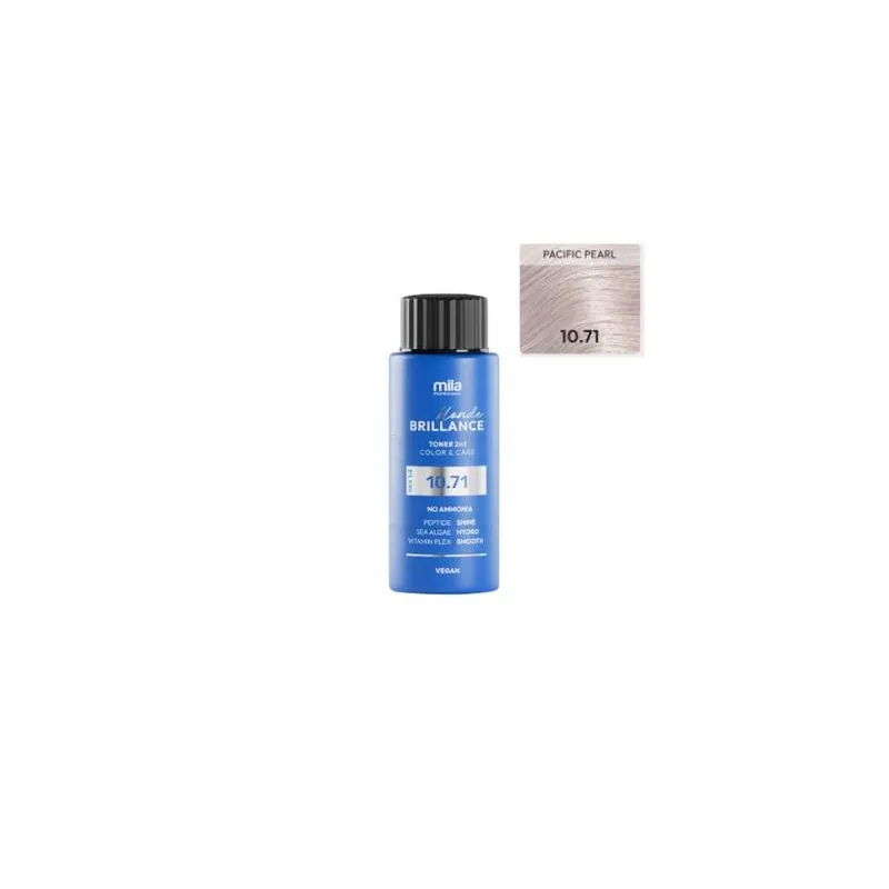 PROFESJONALNY TONER MILA BLOND 10.71 60 ML WEGAŃSKA FORMUŁA