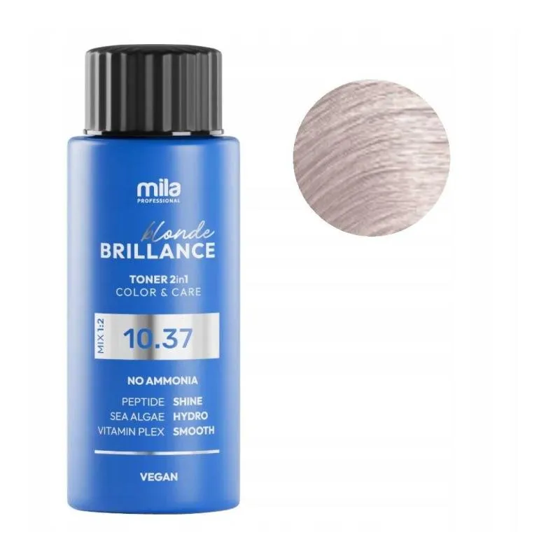 MILA TONER DO WŁOSÓW BLOND 10.37 DUBAI SAND 60 ML