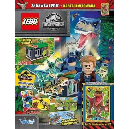 LEGO JURASSIC WORLD ZABAWKA LEGO + KARTA LIMITOWANA