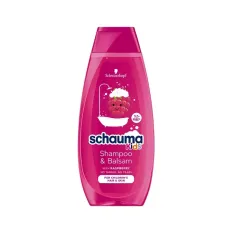 SZAMPON I ODŻYWKA 2W1 SCHAUMA KIDS MALINA 400ML
