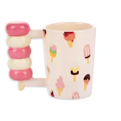 KUBEK CERAMICZNY SWEET AND YUMMY LIZAK 380 ML