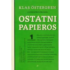 OSTATNI PAPIEROS Klas Ostergren - DodoEditor