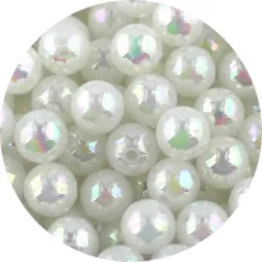 KORALIKI DO NAWLEKANIA 8 MM PERŁOWE DO BIŻUTERII I RĘKODZIEŁA