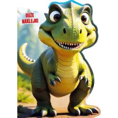 DINOZAUR. KOLOROWANKA Z NAKLEJKAMI