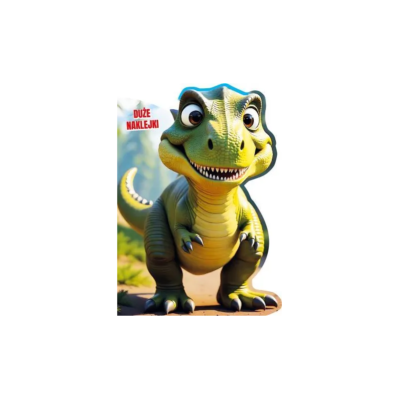 DINOZAUR. KOLOROWANKA Z NAKLEJKAMI