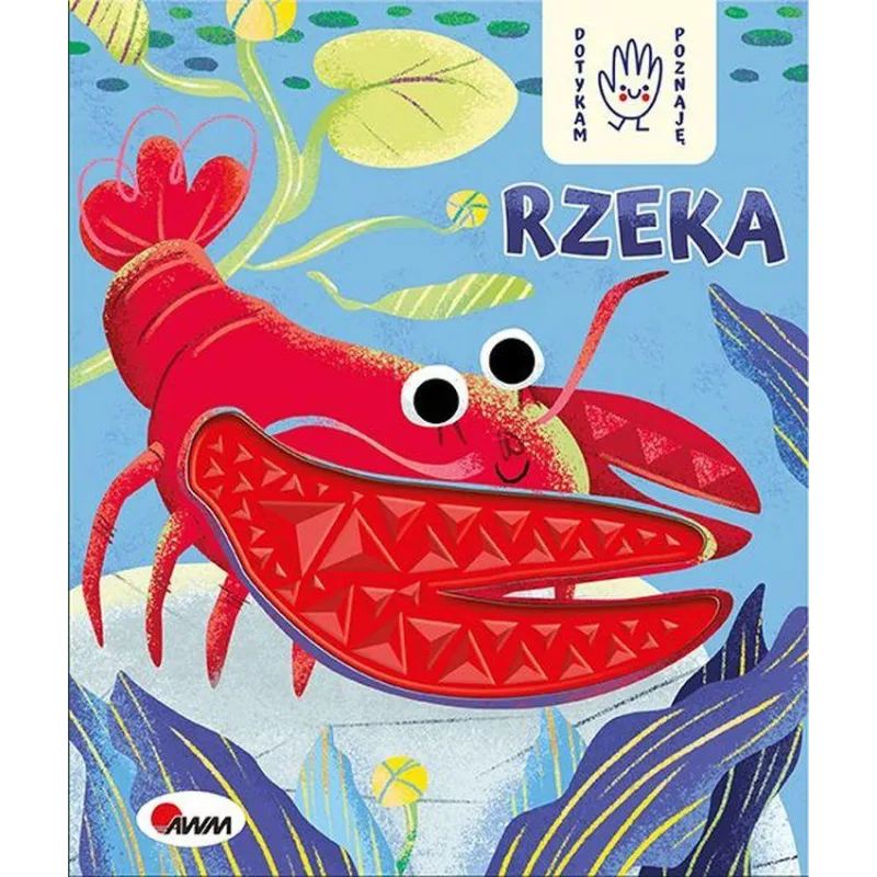 RZEKA. DOTYKAM, POZNAJĘ. KSIĄŻECZKA SENSORYCZNA - AWM