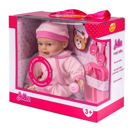 Lalka Interaktywna Julka Do Opieki I Karmienia Dla Dzieci Smily Play 3+ Ii Gatunek
