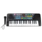 Keyboard Mq-3705 Dla Dzieci 37 Klawiszy Mikrofon Nauka Gry Lean Toys 3+