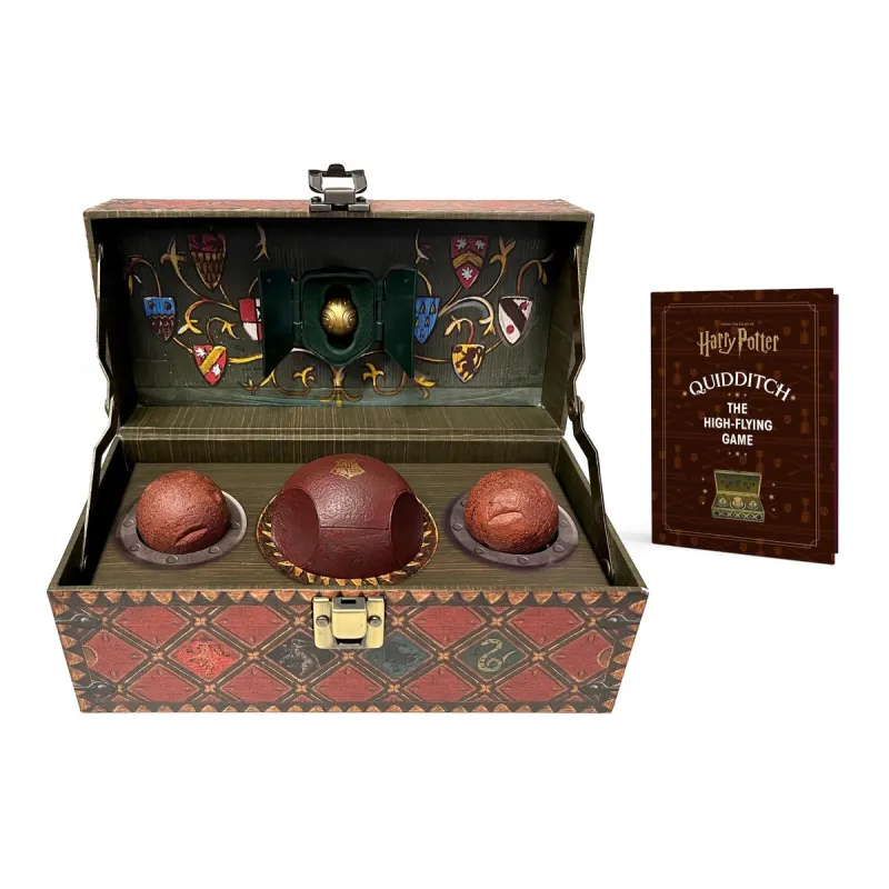 HARRY POTTER KOLEKCJONERSKI ZESTAW QUIDDITCH REVISED EDITION