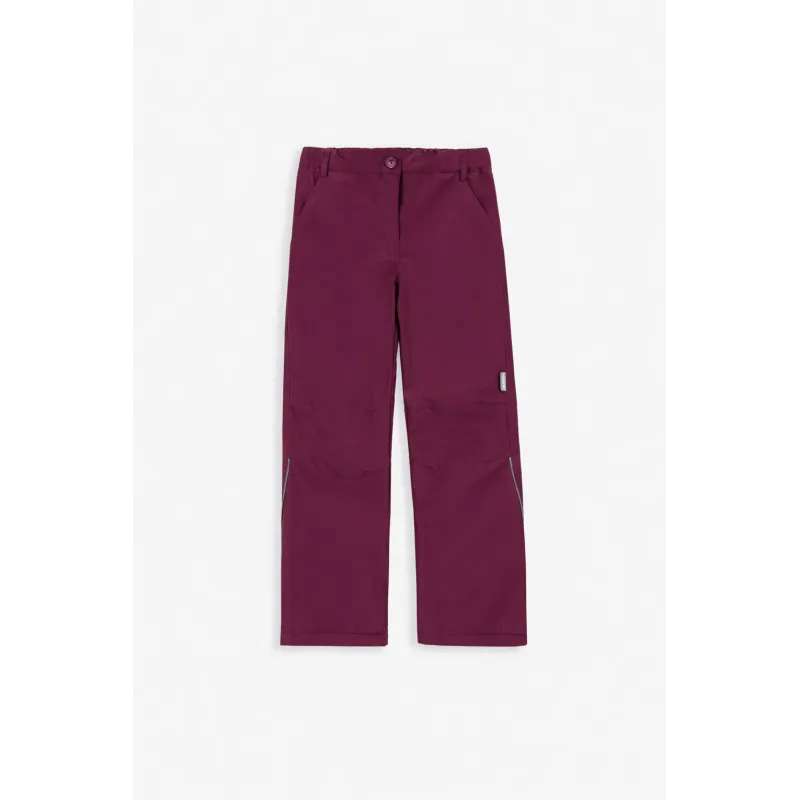 SPODNIE NARCIARSKIE DZIECIĘCE FIOLETOWE 134 CM LEMON EXPLORE