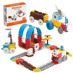 KLOCKI KONSTRUKTOR WAFLE MINI 140 SZTUK MARIOINEX 3+ - Marioinex