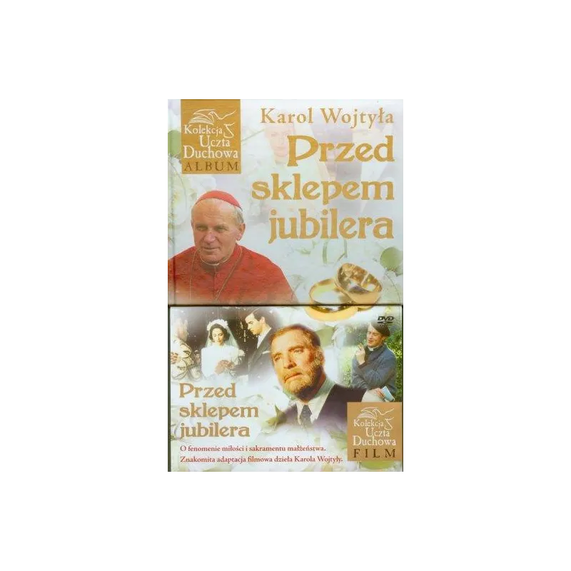Przed sklepem jubilera  DVD. Karol Wojtyła