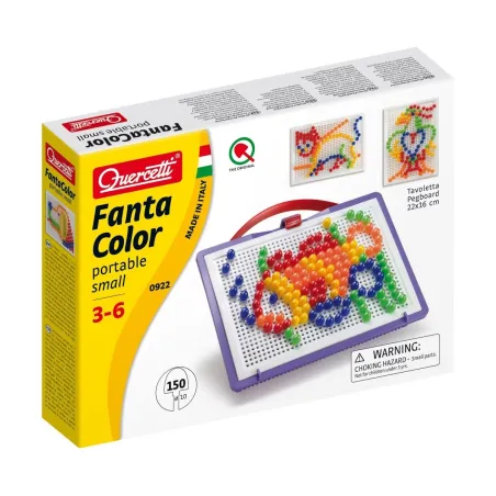 MOZAIKA FANTACOLOR PORTABLE SMALL 3+ - Quercetti