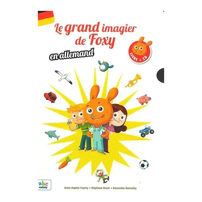 GRAND IMAGIER DE FOXY EN ALLEMAND KSIĄŻKA + CD