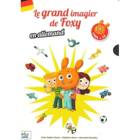 GRAND IMAGIER DE FOXY EN ALLEMAND KSIĄŻKA + CD