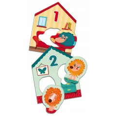 Domki Z Cyframi Gra Edukacyjna Lisciani Life Skills 3+