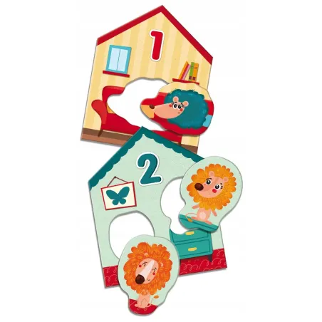 Domki Z Cyframi Gra Edukacyjna Lisciani Life Skills 3+