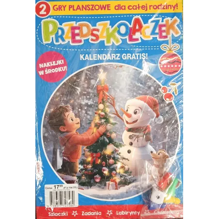 Przedszkolaczek Gry Planszowe Dla Całej Rodziny Kalendarz Gratis 3+