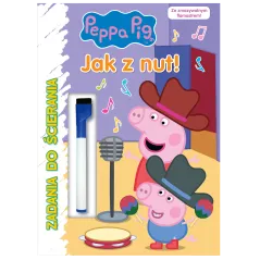 ŚWINKA PEPPA JAK Z NUT! ZADANIA DO ŚCIERANIA - Media Service Zawada