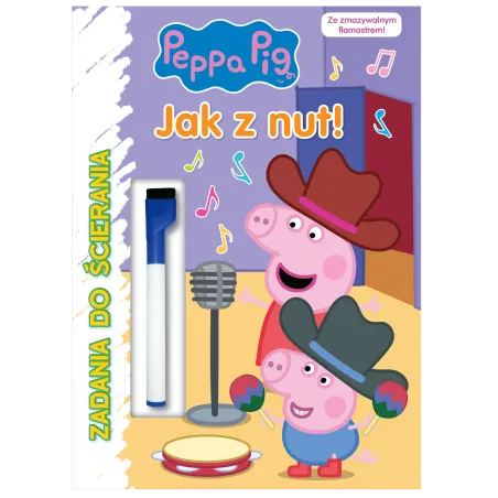 ŚWINKA PEPPA JAK Z NUT! ZADANIA DO ŚCIERANIA - Media Service Zawada