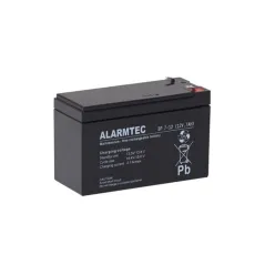 Akumulator 12V 7Ah Agm Vrla Alarmtec Do Ups Alarmu Systemów Awaryjnych