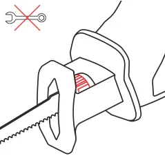 AKUMULATOROWA PIŁA SZABLASTA WURTH AFS 12 COMPACT M-CUBE 12V 2 AKUMULATORY