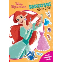 Disney księżniczka Brokatowe ubieranki SDLB9104