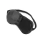 Poduszka Podróżna Rogal Czarna + Opaska Na Oczy Wittchen 2-Pack