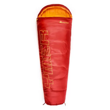 Śpiwór Dziecięcy Meteor Ymer Czerwono Pomarańczowy Lekki Turystyczny Meteor Ymer