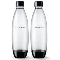 BUTELKA SODASTREAM FUSE 1L 2 SZT. CZARNA