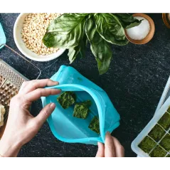 TORBA SILIKONOWA STASHER STAND UP BAG MEGA 3L AQUA WIELOKROTNEGO UŻYTKU