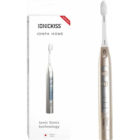 Jonowo Soniczna Szczoteczka Ionickiss Ionpa Home Złota