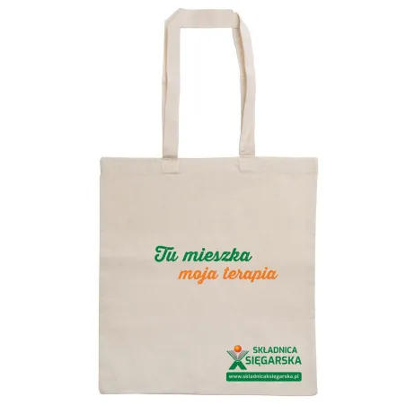 Torba Bawełniana Na Książki „Tu Mieszka Moja Terapia” Czytelniczy Azyl