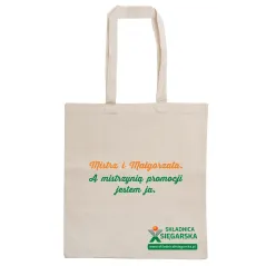 TORBA BAWEŁNIANA NA KSIĄŻKI „MISTRZ I MAŁGORZATA. A MISTRZYNIĄ PROMOCJI JESTEM JA” KSIĄŻKOWA KRÓLOWA OKAZJI