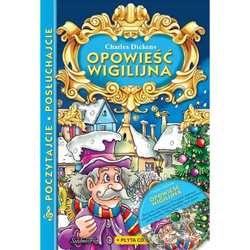OPOWIEŚĆ WIGILIJNA. POCZYTAJCIE, POSŁUCHAJCIE + CD - Siedmioróg
