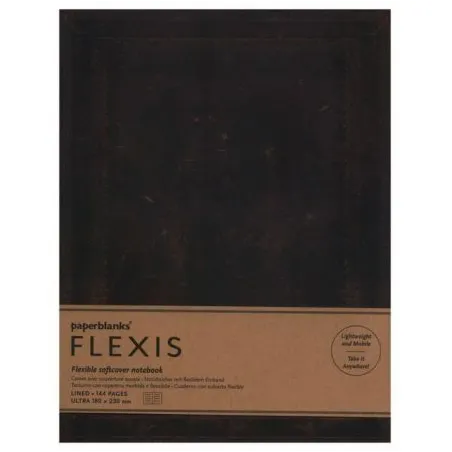 Notatnik W Linię Black Moroccan Flexis Paperblanks