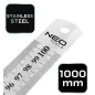 Przymiar Liniowy Linijka Stalowa Neo Tools 100 Cm Ze Stali Nierdzewnej
