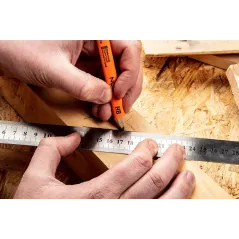 PRZYMIAR LINIOWY LINIJKA STALOWA NEO TOOLS 100 CM ZE STALI NIERDZEWNEJ