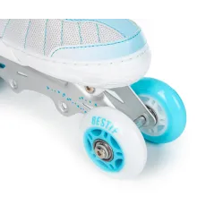Rolki Regulowane Łyżworolki Łyżwy Wrotki 4W1 Bestif Brs07 Rozmiar 38-41