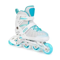 ROLKI REGULOWANE ŁYŻWOROLKI ŁYŻWY WROTKI 4W1 BESTIF BRS07 ROZMIAR 38-41