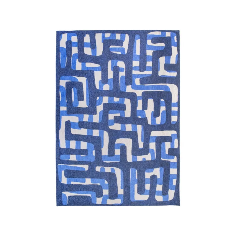 NOWOCZESNY DYWAN CARPETS AND MORE KUBA ULTRAMARINE 80X150 CM