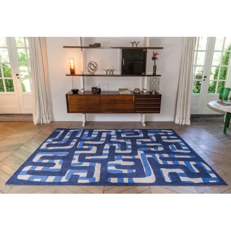 Nowoczesny Dywan Carpets And More Kuba Ultramarine 80X150 Cm
