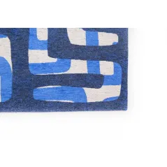 NOWOCZESNY DYWAN CARPETS AND MORE KUBA ULTRAMARINE 80X150 CM