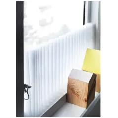 ROLETA PLISOWANA IKEA SCHOTTIS 90X190 CM BIAŁA BEZ WIERCENIA