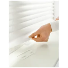 ROLETA PLISOWANA IKEA SCHOTTIS 90X190 CM BIAŁA BEZ WIERCENIA