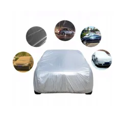 POKROWIEC SAMOCHODOWY CAŁOROCZNY XXXL 550X200X150 CM WODOODPORNY SZARY