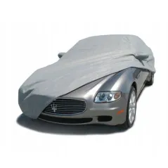 POKROWIEC SAMOCHODOWY CAŁOROCZNY XXXL 550X200X150 CM WODOODPORNY SZARY